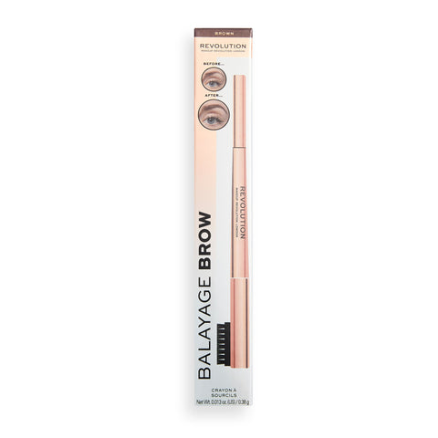 Revolution Brown Balayage Duo Brow Pencil