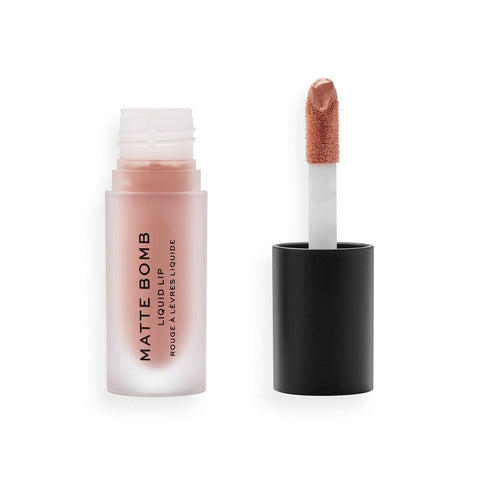 REVOLUTION Matte Bomb Liquid Lipstick Nude Charm