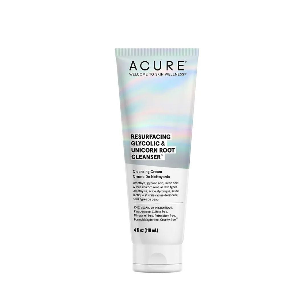 ACURE Resurfacing Glycolic & Unicorn Root Cleanser 118ml
