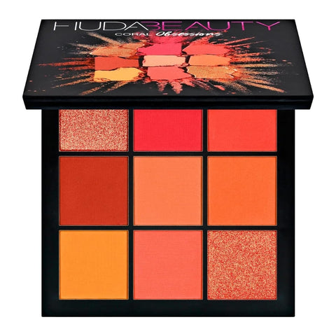 Huda Beauty Coral Obsessions Eyeshadow Palette