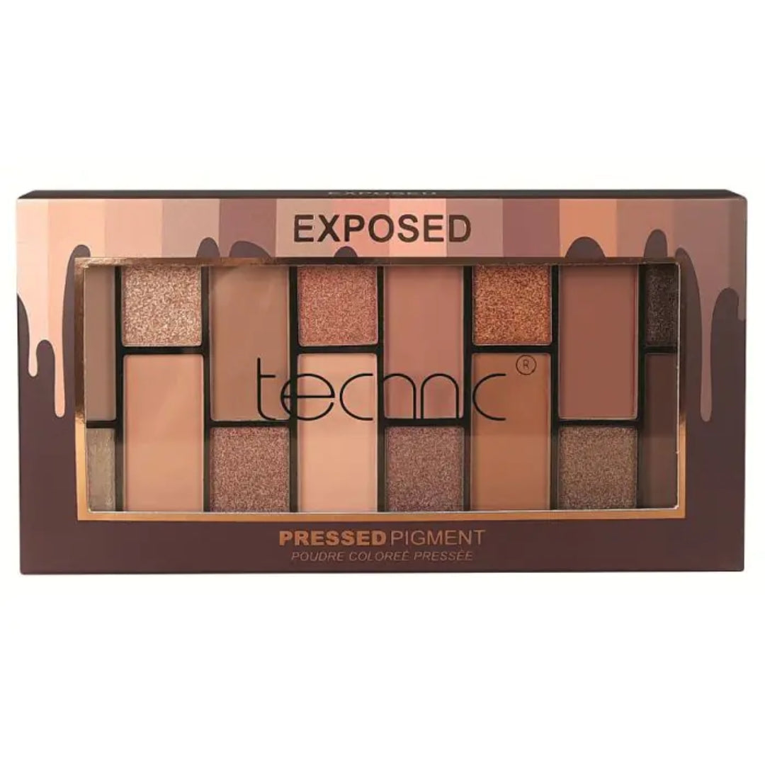 Technic Exposed Pressed Pigment Eyeshadow Palette