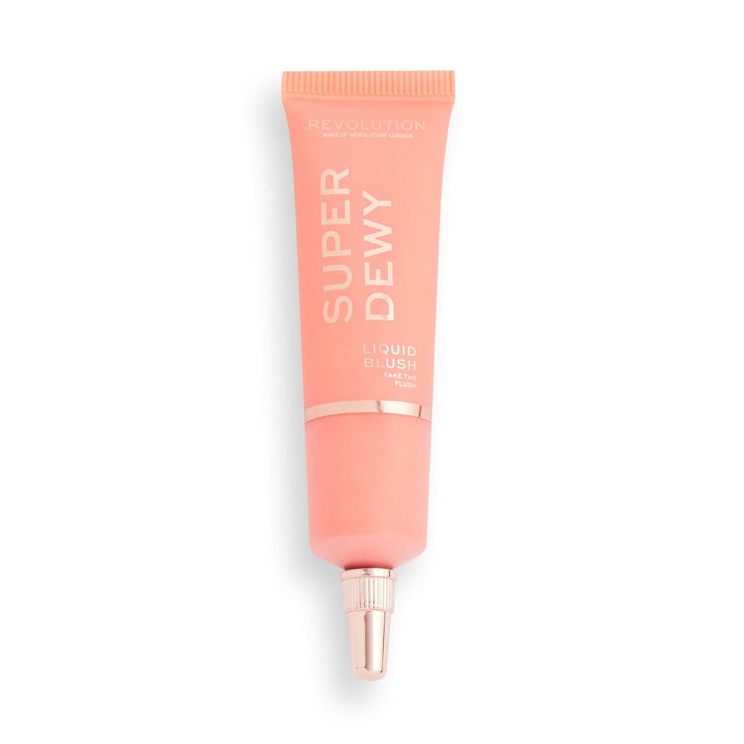 Revolution Superdewy Liquid Blusher Fake The Flush