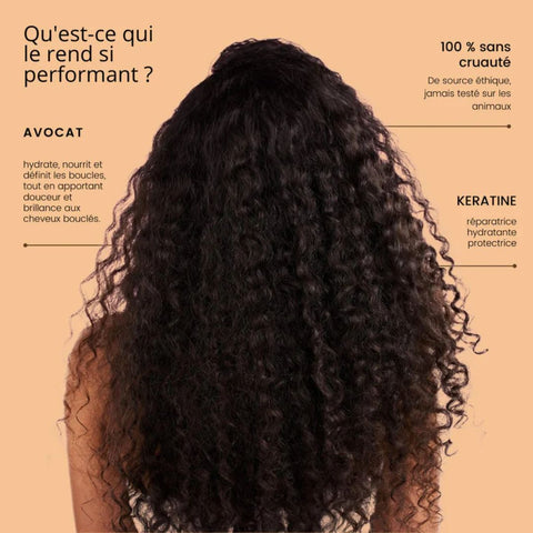 RoseBaie Gamme Huile d'Avocat Masque, Shampoing & Crème