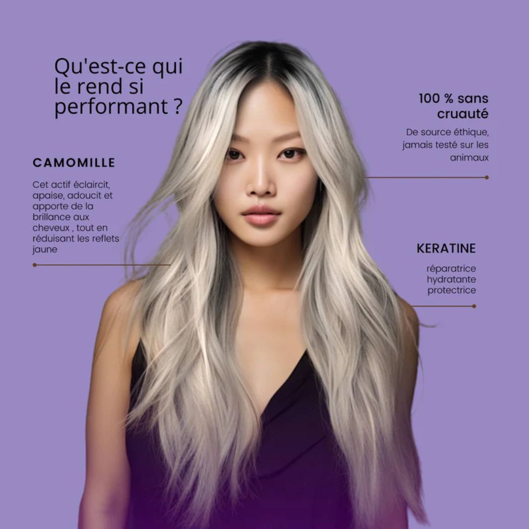 RoseBaie Gamme Spécial Blonde & Blancs Masque & Shampoing