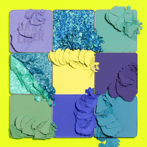 Huda Beauty Color Block Obsessions Eyeshadow Palette Blue & Green