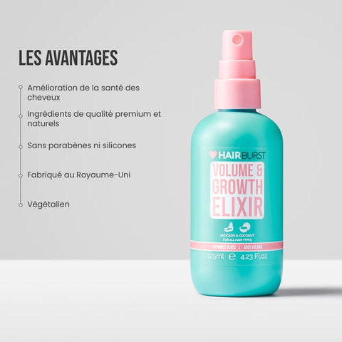 HairBurst Mini Élixir Pousse et Volume 40ml