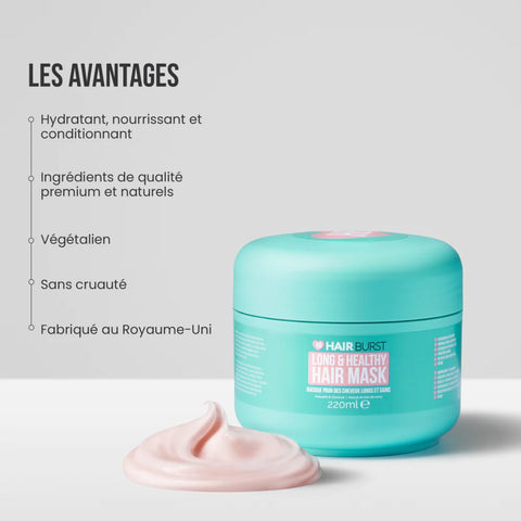 HairBurst Masque pour des Cheveux Longs et Sains 220ml