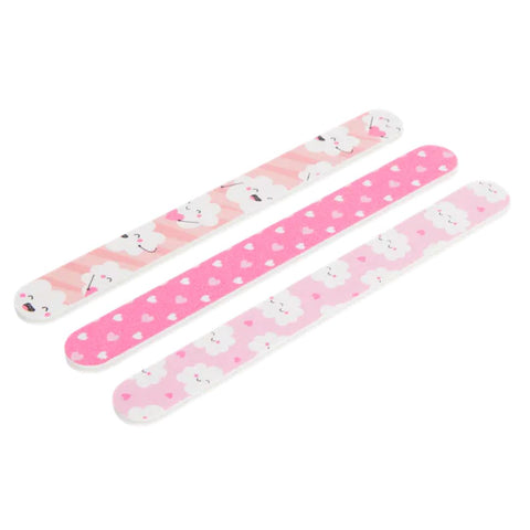 Beauty Nail File Limes à ongles 3 Pièces