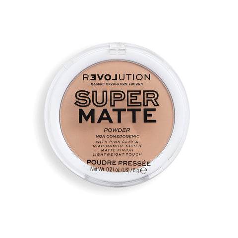 RELOVE by Revolution Super Matte Pressed Powder Beige