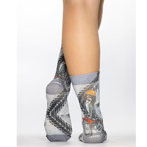 Wigglesteps Scooter Dog 1 Paire de Chaussette Homme