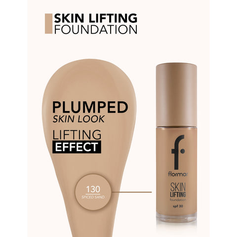 Flormar Fond de Teint Skin Lifting 130 Spiced Sand SPF30