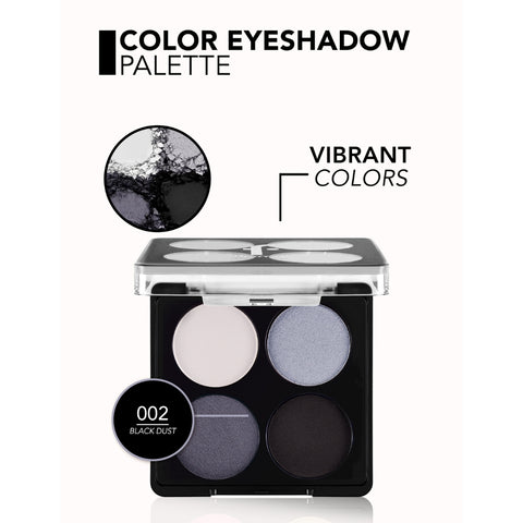 Flormar Color Eyeshadow Palette 002 Black Dust