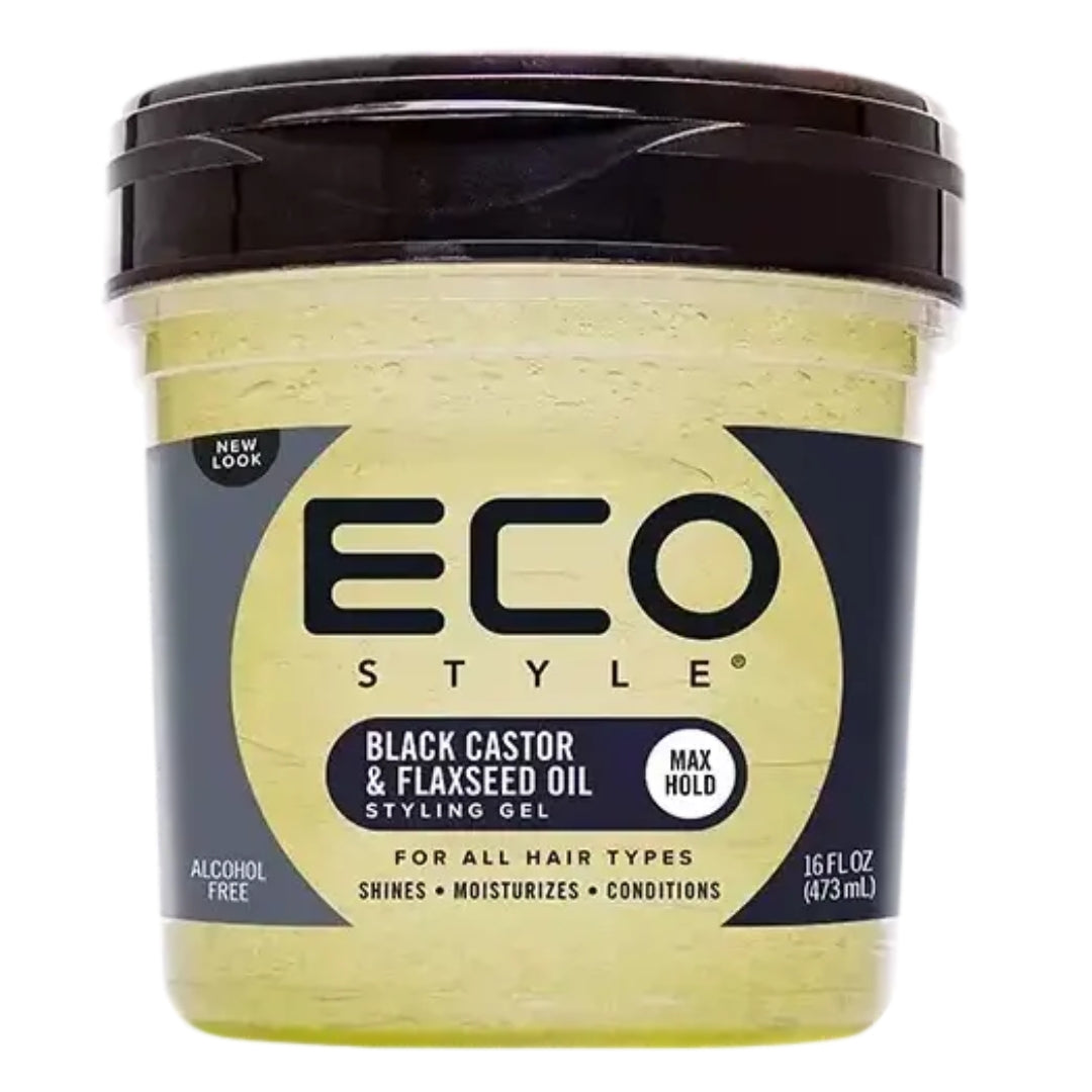 ECO Style Gel Fixateur à l'Huile de Ricin 473ml