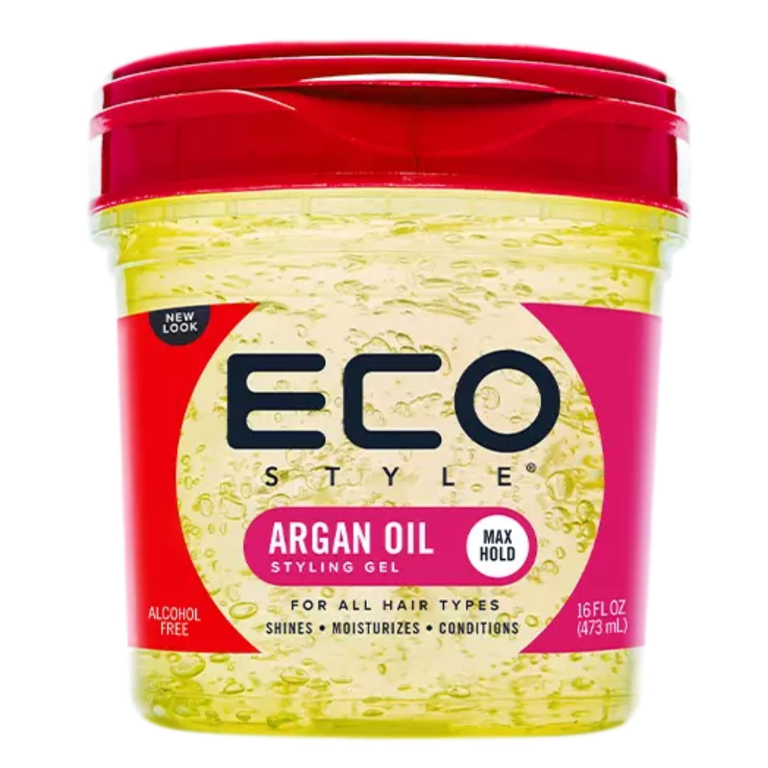 ECO Style Gel de Fixation à l'Huile d'Argan 473ml