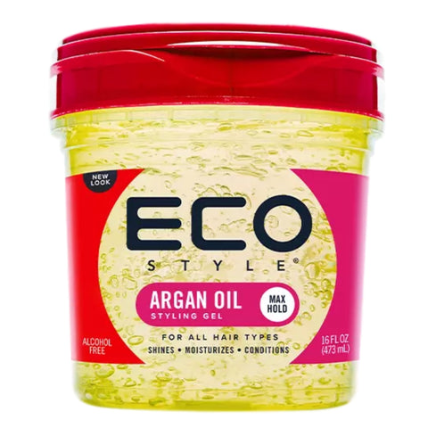 ECO Style Gel de Fixation à l'Huile d'Argan 473ml