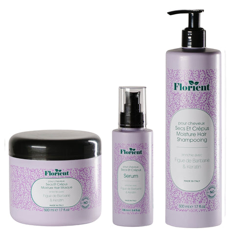 FLORIENT Gamme Figue de Barbarie Shampooing + Masque + Sérum
