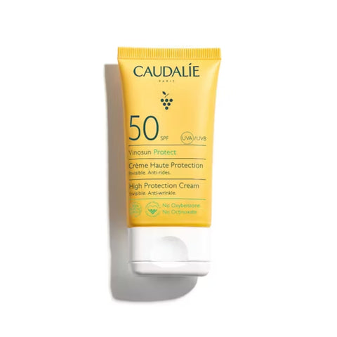 CAUDALIE Vinosun Protect Crème Solaire Haute Protection SPF50
