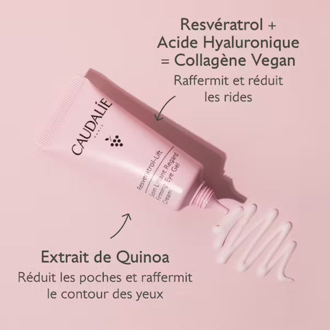 CAUDALIE Resveratrol Lift Gel Crème Raffermissant pour les Yeux 15ml