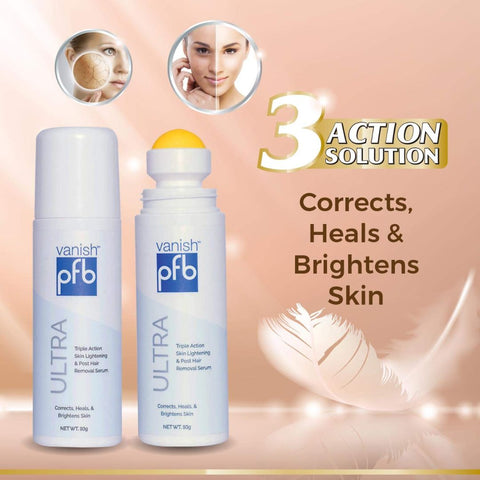 PFB Vanish Ultra Éclaircissant & Post-Épilation 60ml