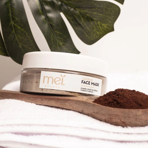 MEÏ BEAUTY Masque Gommant Visage au Café 150ml