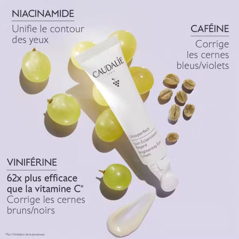 CAUDALIE Vinoperfect Soin Éclaircissant Regard 15ml