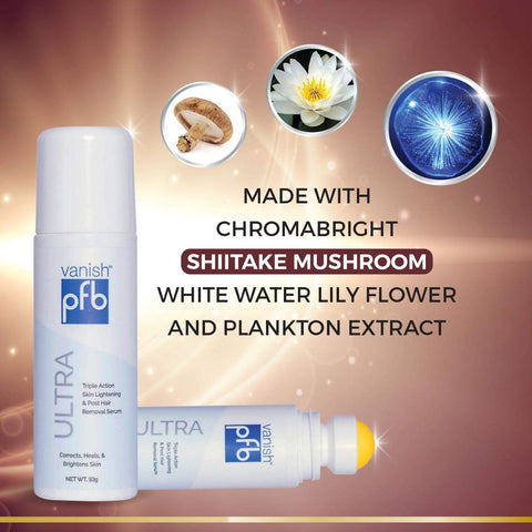 PFB Vanish Ultra Éclaircissant & Post-Épilation 60ml