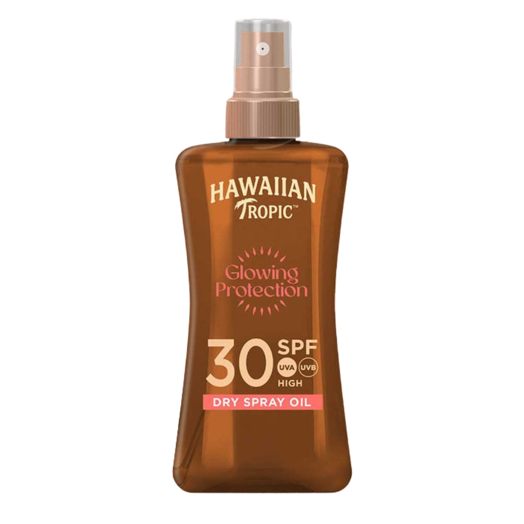 Hawaiian Tropic Glowing Protection Dry Spray Oil Mist SPF 30 200ml