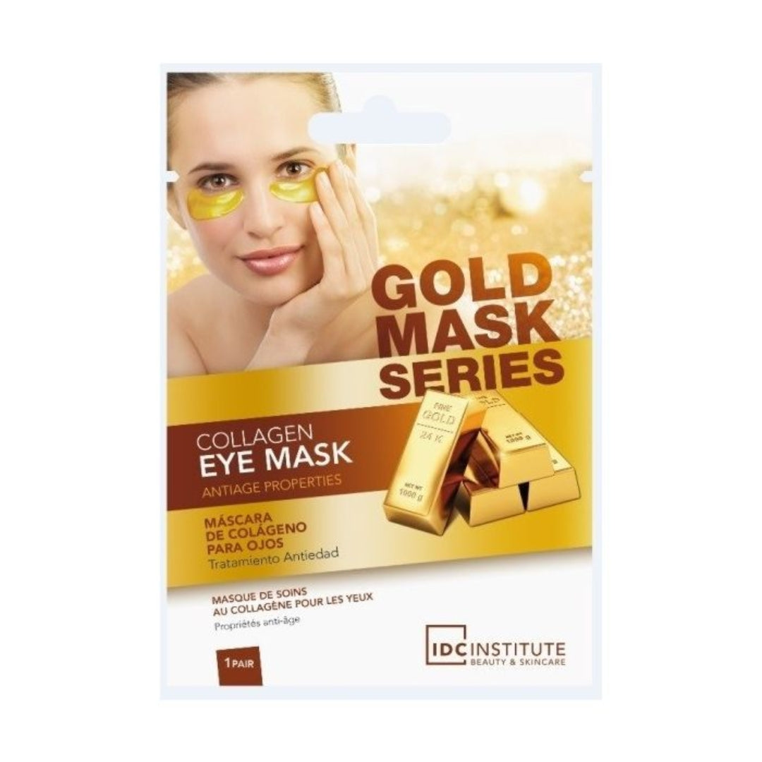 IDC INSTITUTE Gold Masque Contour des Yeux avec Collagène