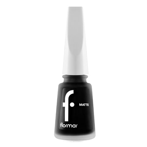 Flormar Vernis à Ongles Matte M02 Satin Black