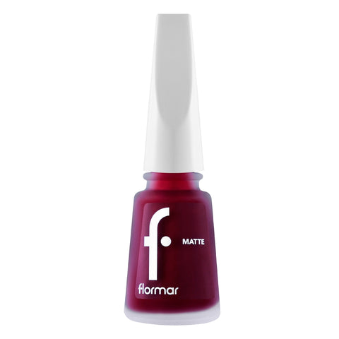 Flormar Vernis à Ongles Matte M23 Burgundy Matte
