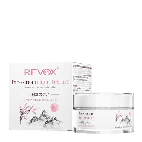 REVOX JAPANESE RITUAL Face Cream Light Texture 50ml