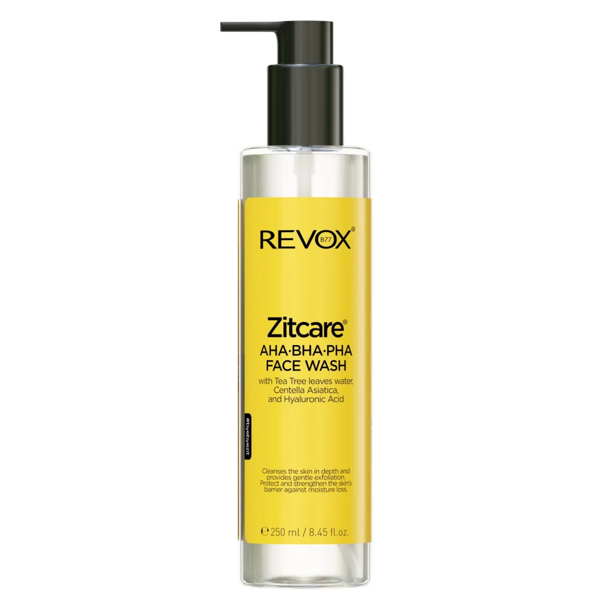 REVOX ZITCARE AHA.BHA.PHA. Gel Nettoyant 250ml