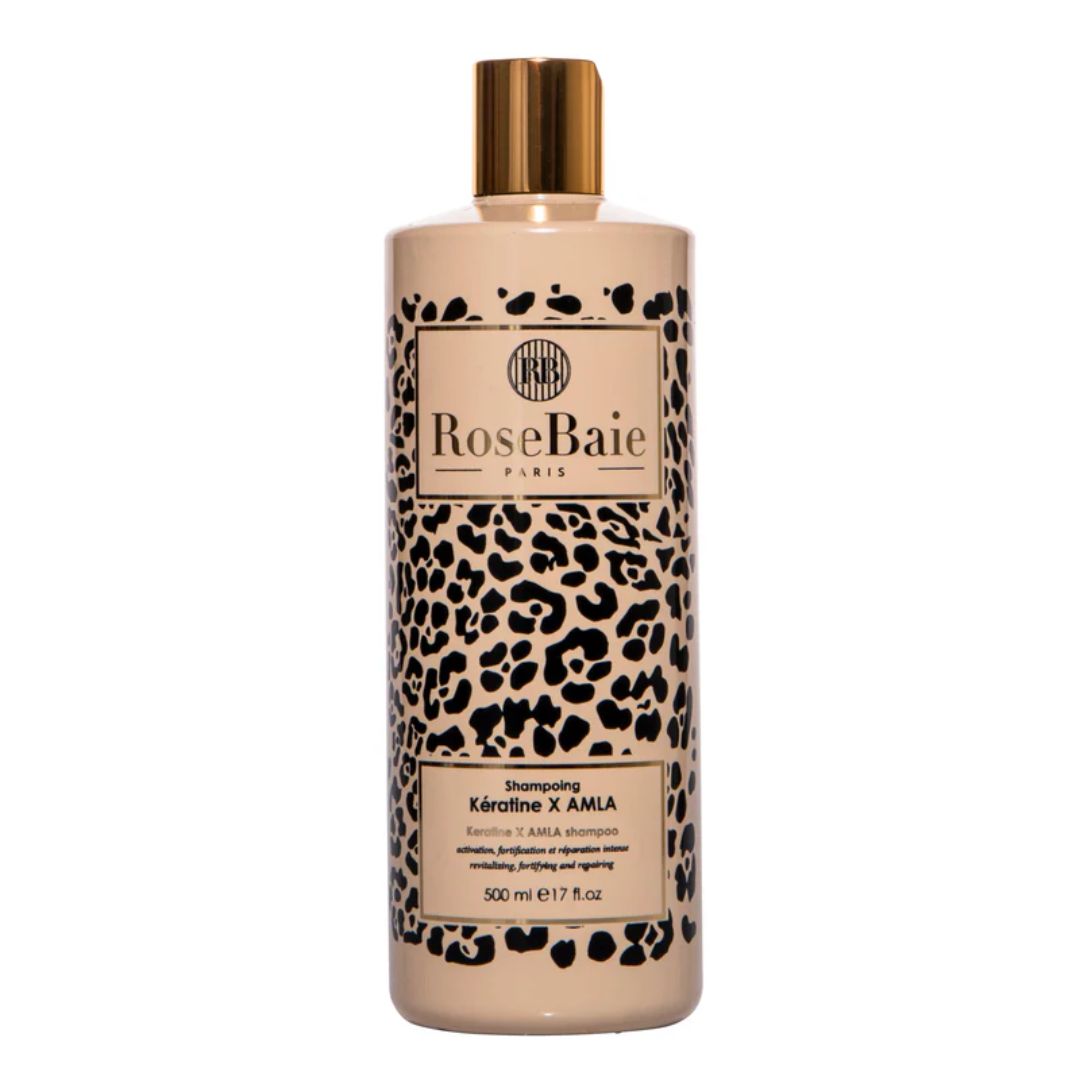 RoseBaie Shampoing Kératine x Amla Réparation & Hydratation 500ml