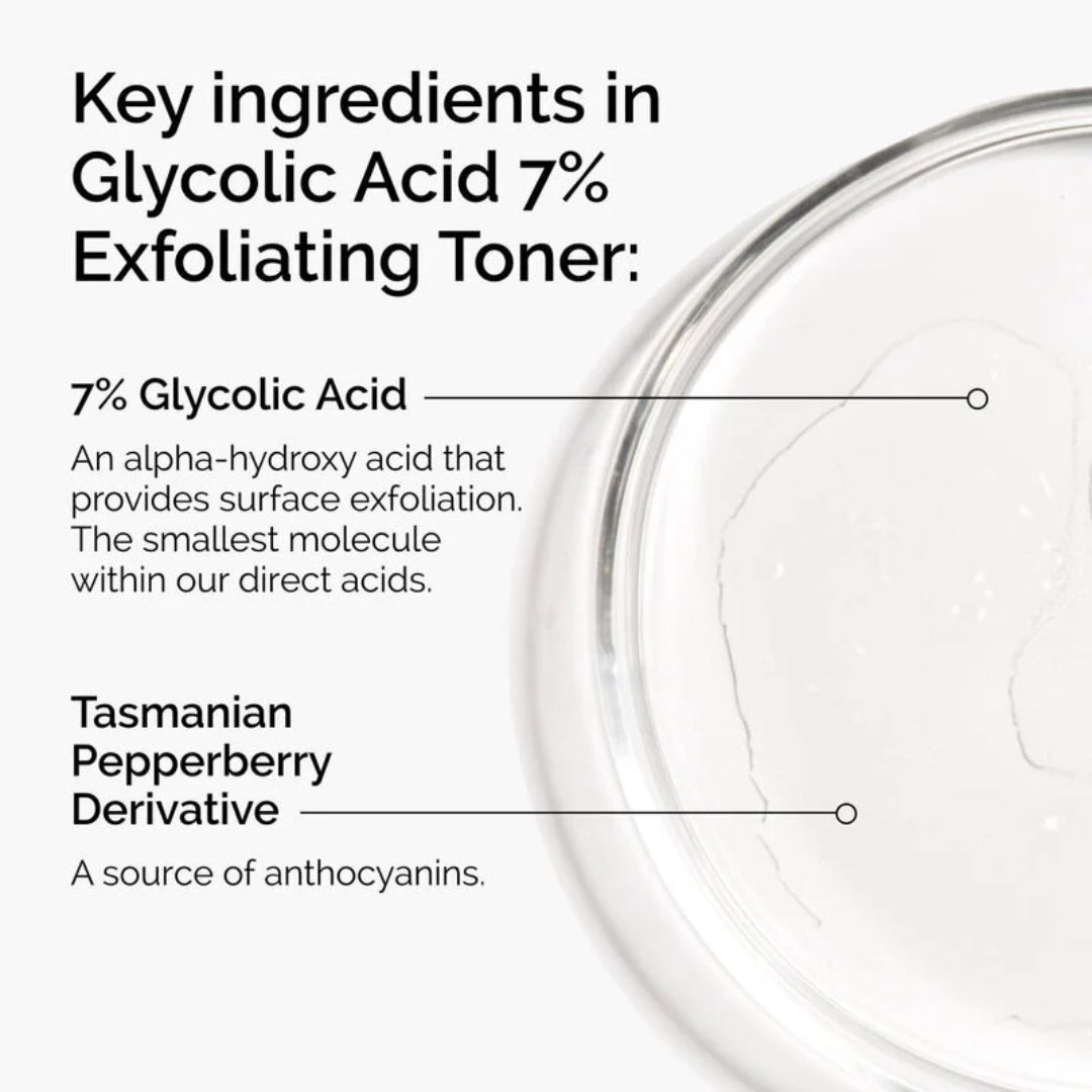 The Ordinary Tonique Exfoliant à l'Acide Glycolique 7% 240ml