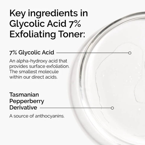 The Ordinary Tonique Exfoliant à l'Acide Glycolique 7% 240ml