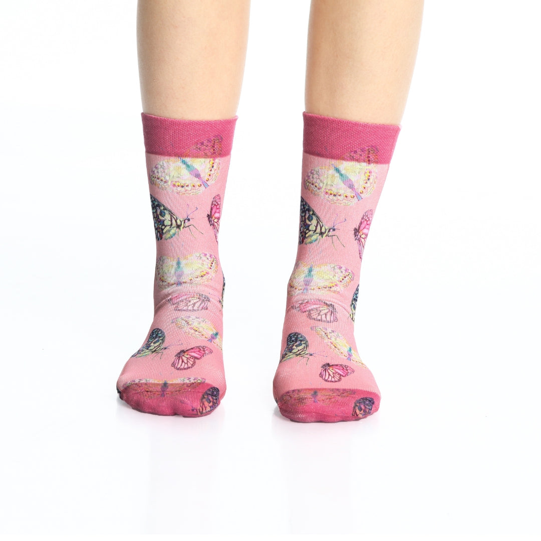 Wigglesteps Butterfly Wings 1 Paire De Chaussette Femme 