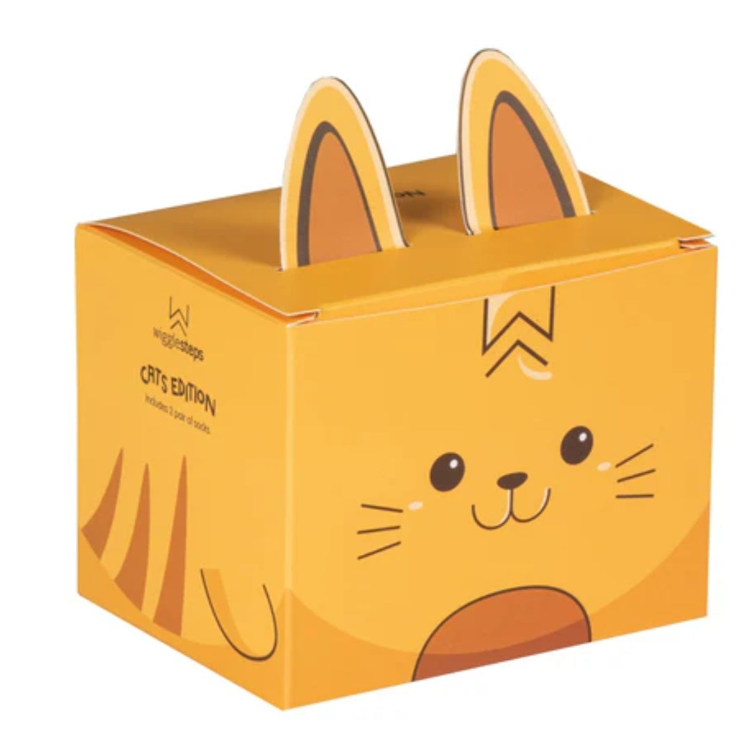Wigglesteps Cats Pack 2 Paires De Chaussettes Enfant