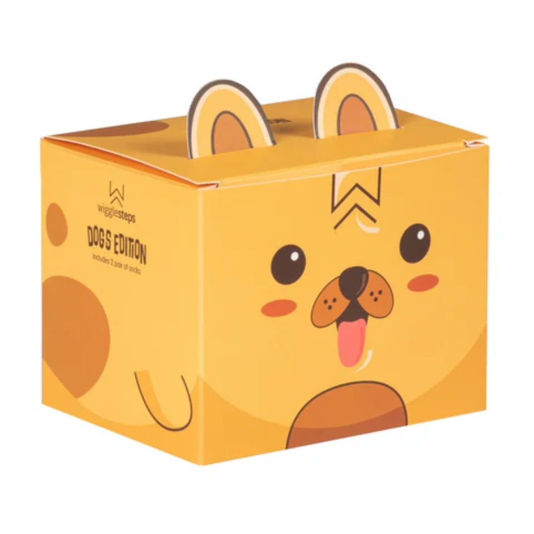Wigglesteps Dogs Pack 2 Paires De Chaussettes Enfant