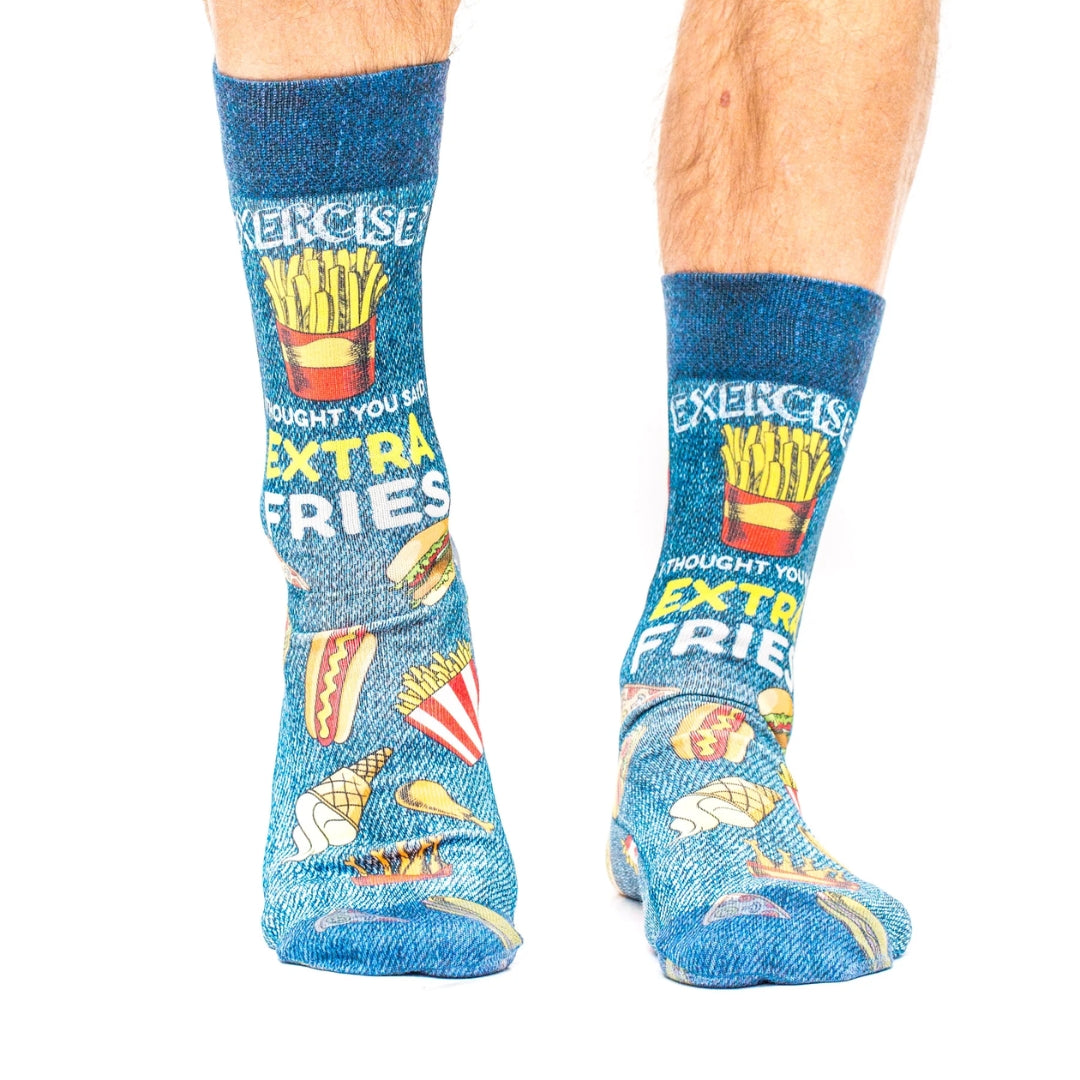 Wigglesteps Extra Fries 1Paire De Chaussette Homme