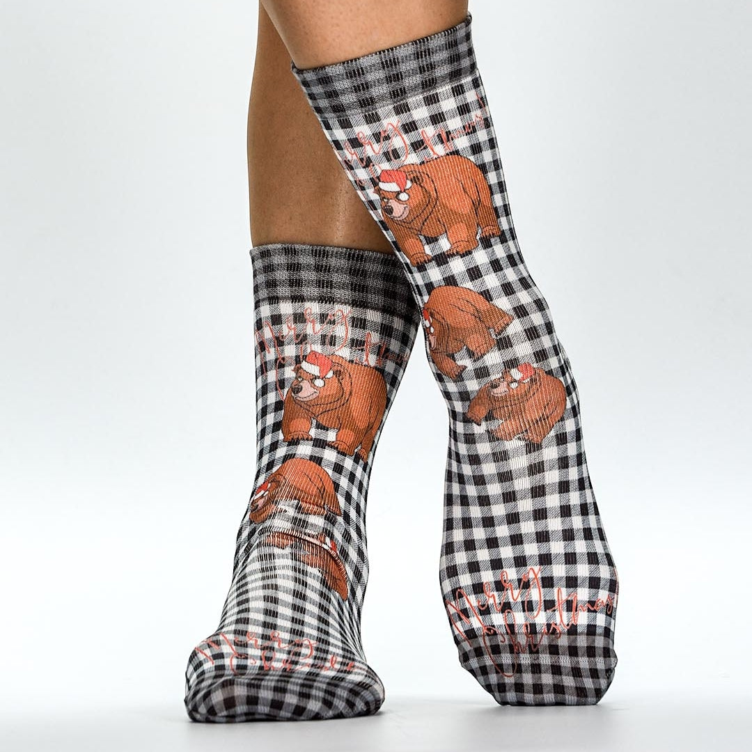 Wigglesteps Holly Bear 1 Paire De Chaussette Femme
