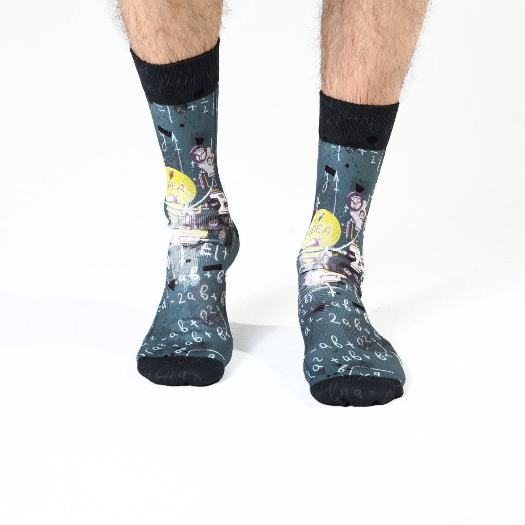 Wigglesteps Idea 1 Paire De Chaussette Homme 