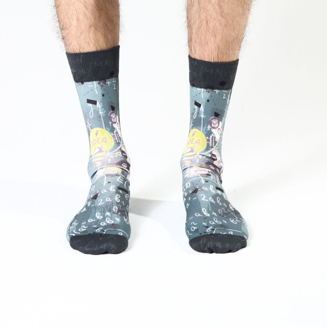 Wigglesteps Idea 1 Paire De Chaussette Homme 