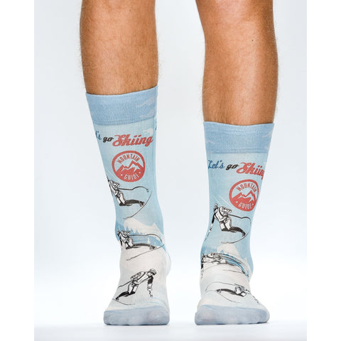 Wigglesteps Lets Ski 1 Paire de Chaussette Homme