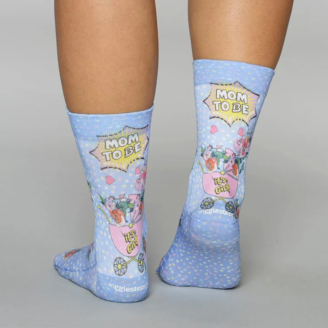 Wigglesteps Mom To Be Girl 1 Paire De Chaussette Femme