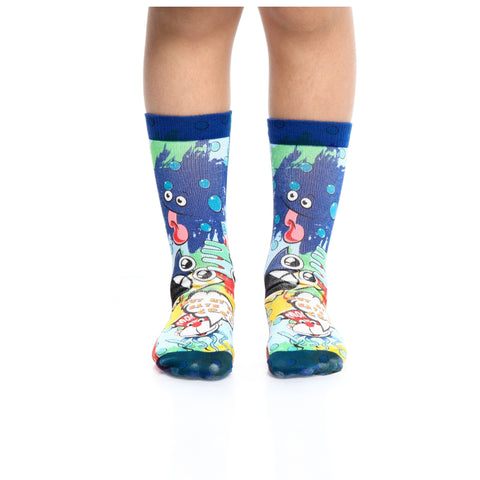 Wigglesteps Monkey 1 Paire De Chaussette Enfant