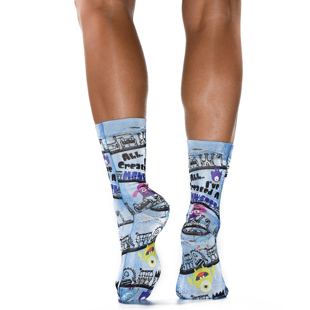 Wigglesteps Monster Family Box 3 Paires De Chaussettes 