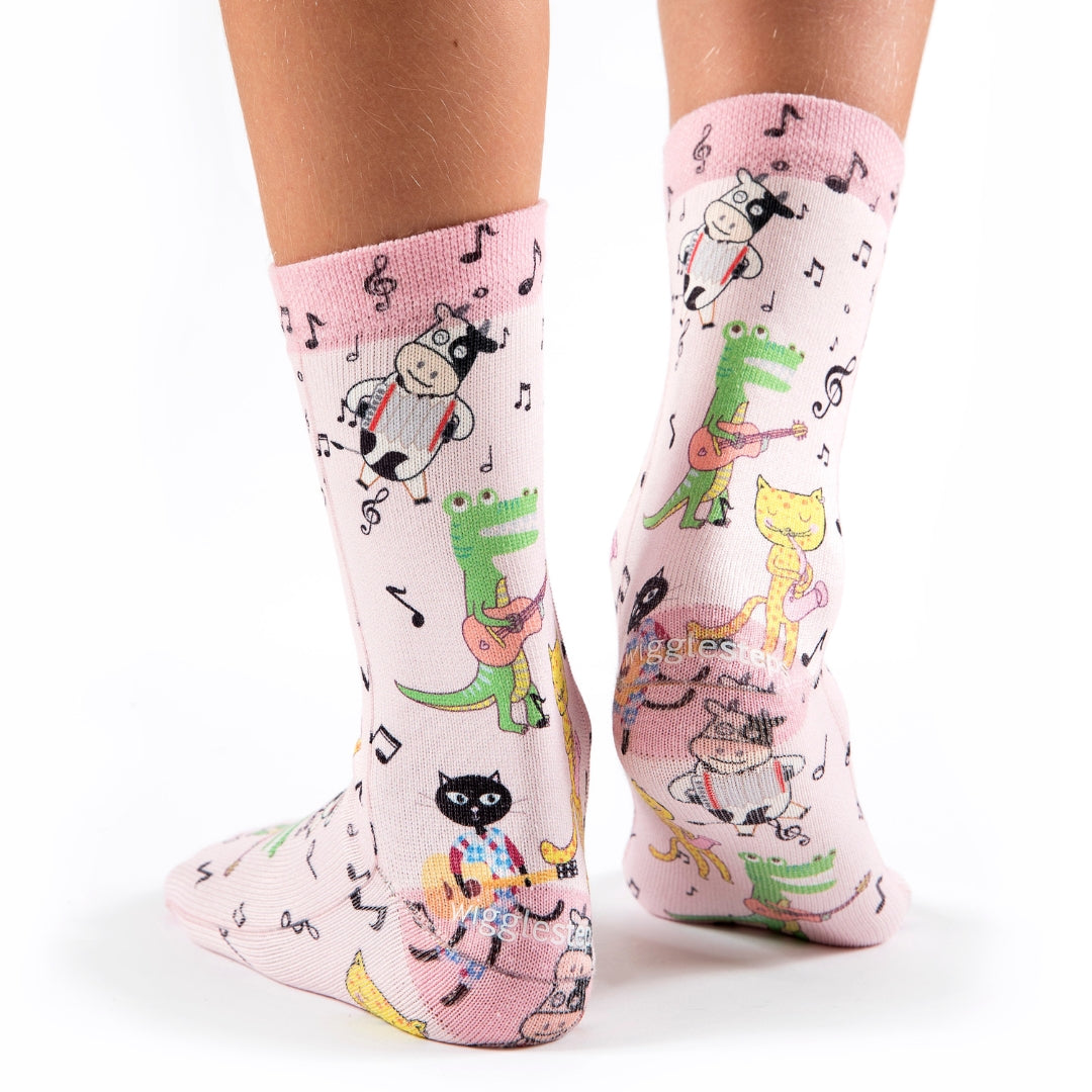 Wigglesteps Musician Animals 1 Paire De Chaussette Enfant