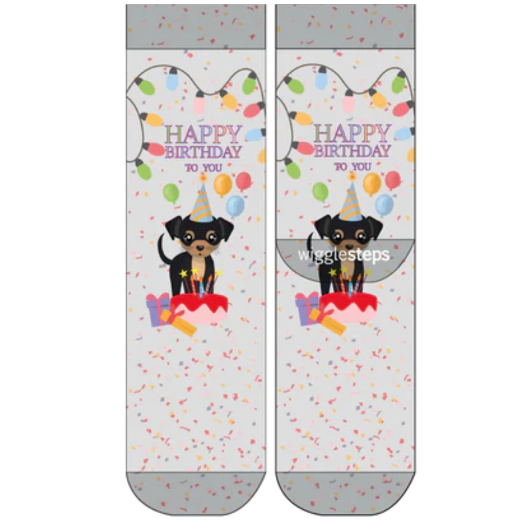 Wiggleteps Birhthday Party 1 Paire De Chaussette Enfant 