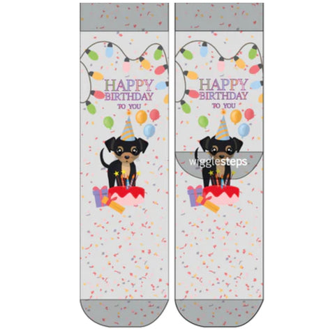 Wiggleteps Birhthday Party 1 Paire De Chaussette Enfant 