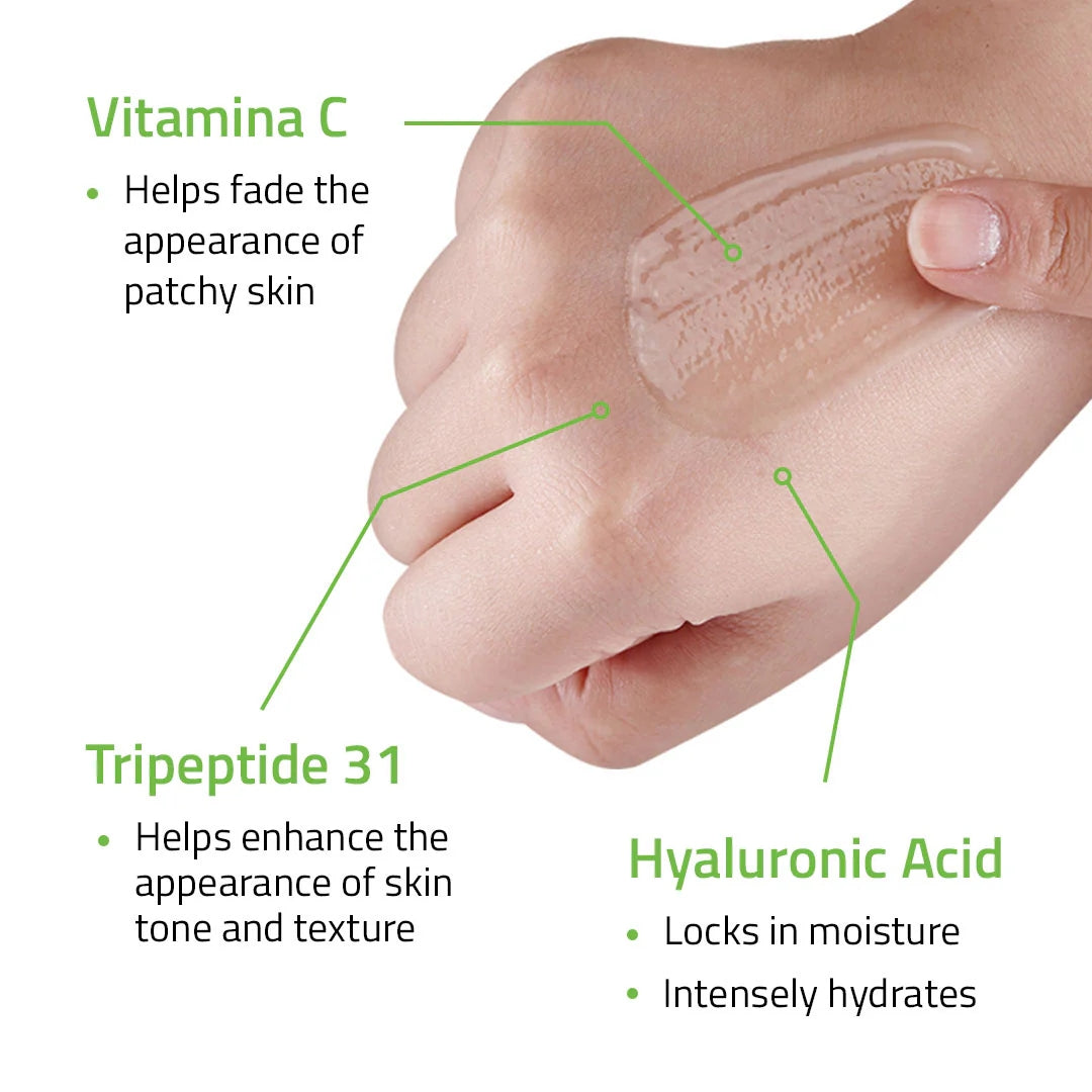 YEOUTH Sérum Hyaluronic Acid Plus avec Vitamine C et Tripeptide-31 30ml
